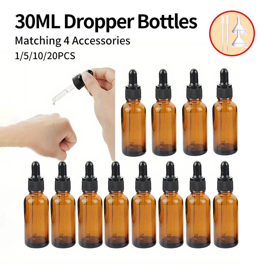 Oud Perfume Spray - 5/10/20pcs + 4 accessories 30ml refillable