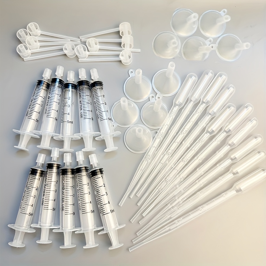 Oud Perfume Spray - 40-piece perfume refill set: funnel, dropper,