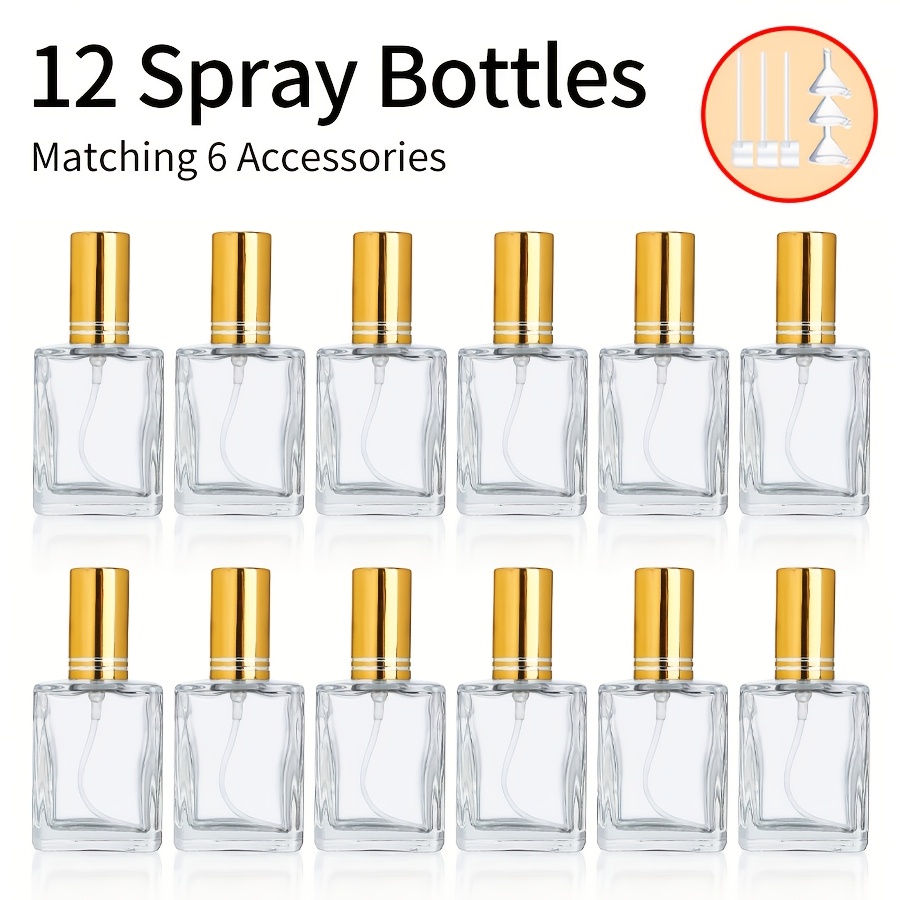 12pcs+6 accessories 15ml trans - Oud Perfume Spray review and price