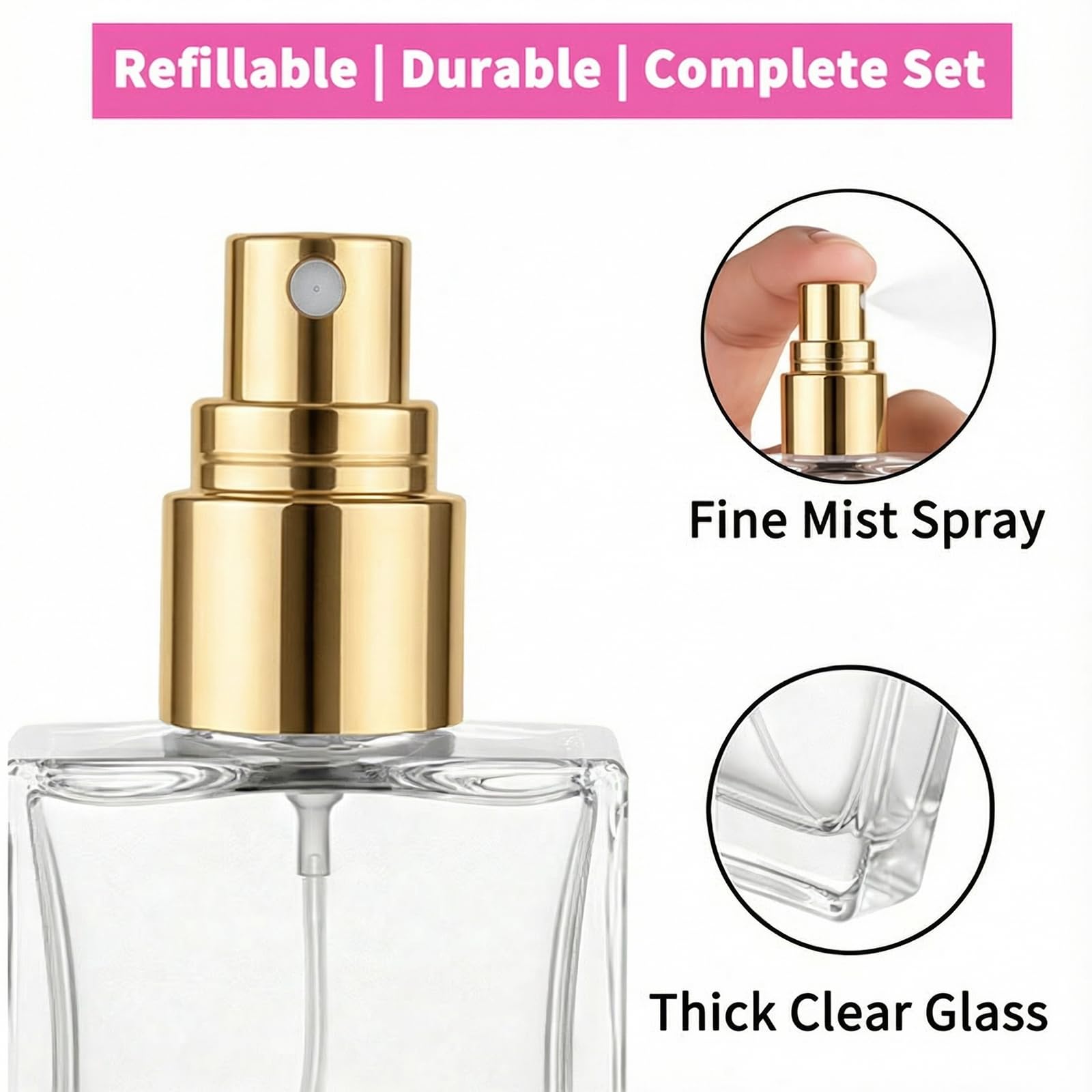 High quality 30 15ml clear gla - Oud Perfume Spray review and price