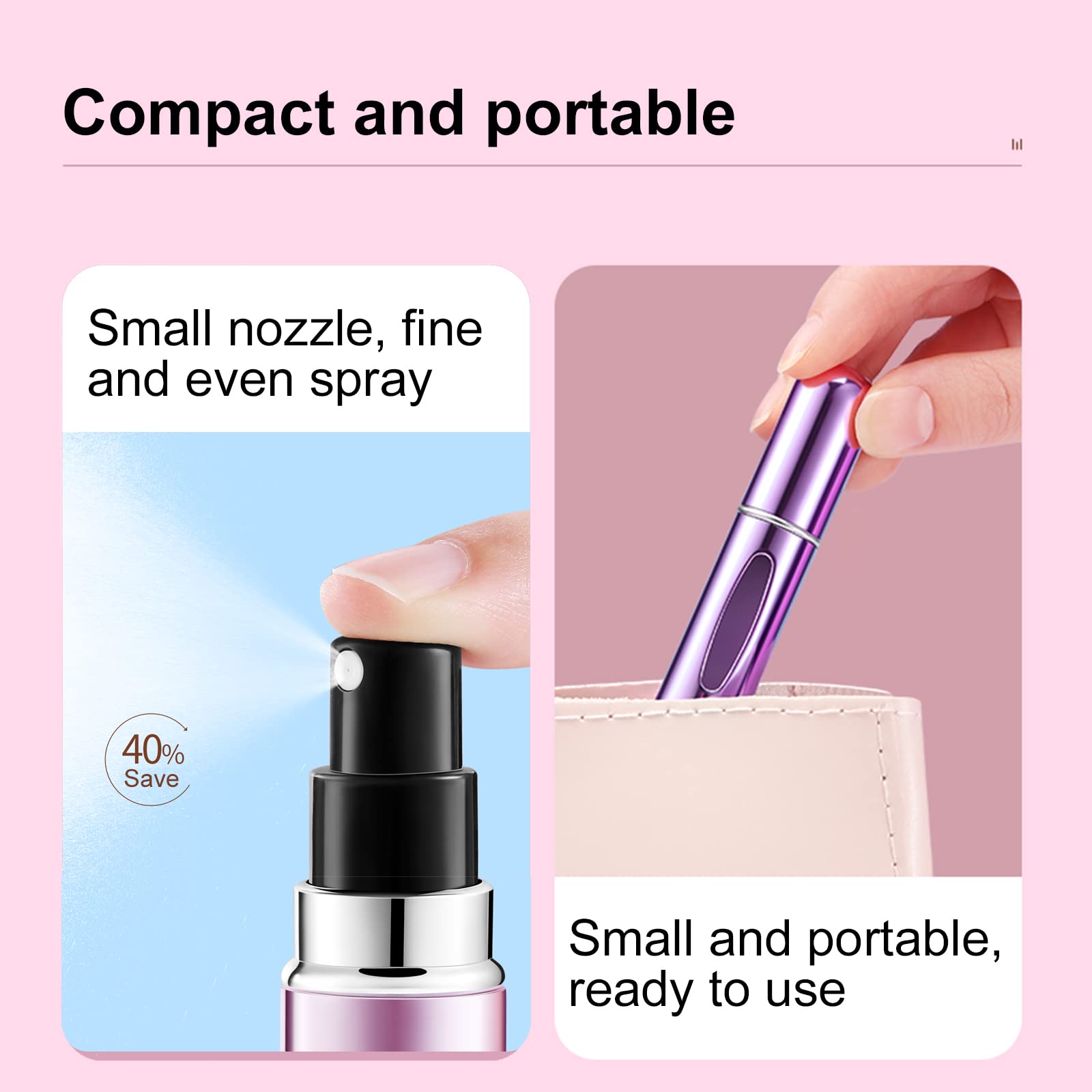 Refillable Mini Perfume Bottle - Oud Perfume Spray review and price